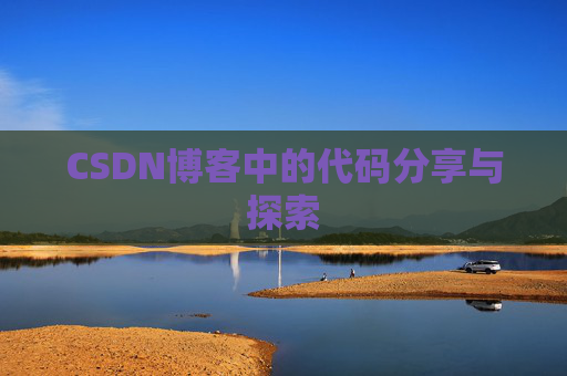 CSDN博客中的代码分享与探索